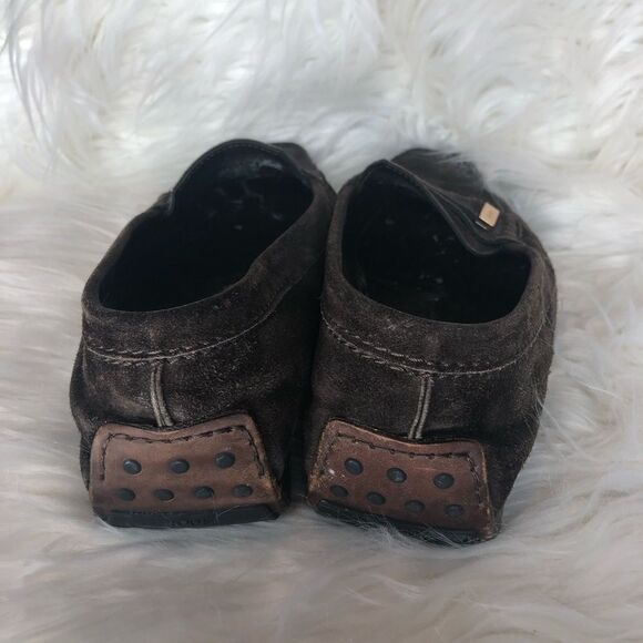 Tod's Brown Suede Driving Moccasin Loafers Slip-on 7.5 8.5 US‎ - Picture 5 of 12